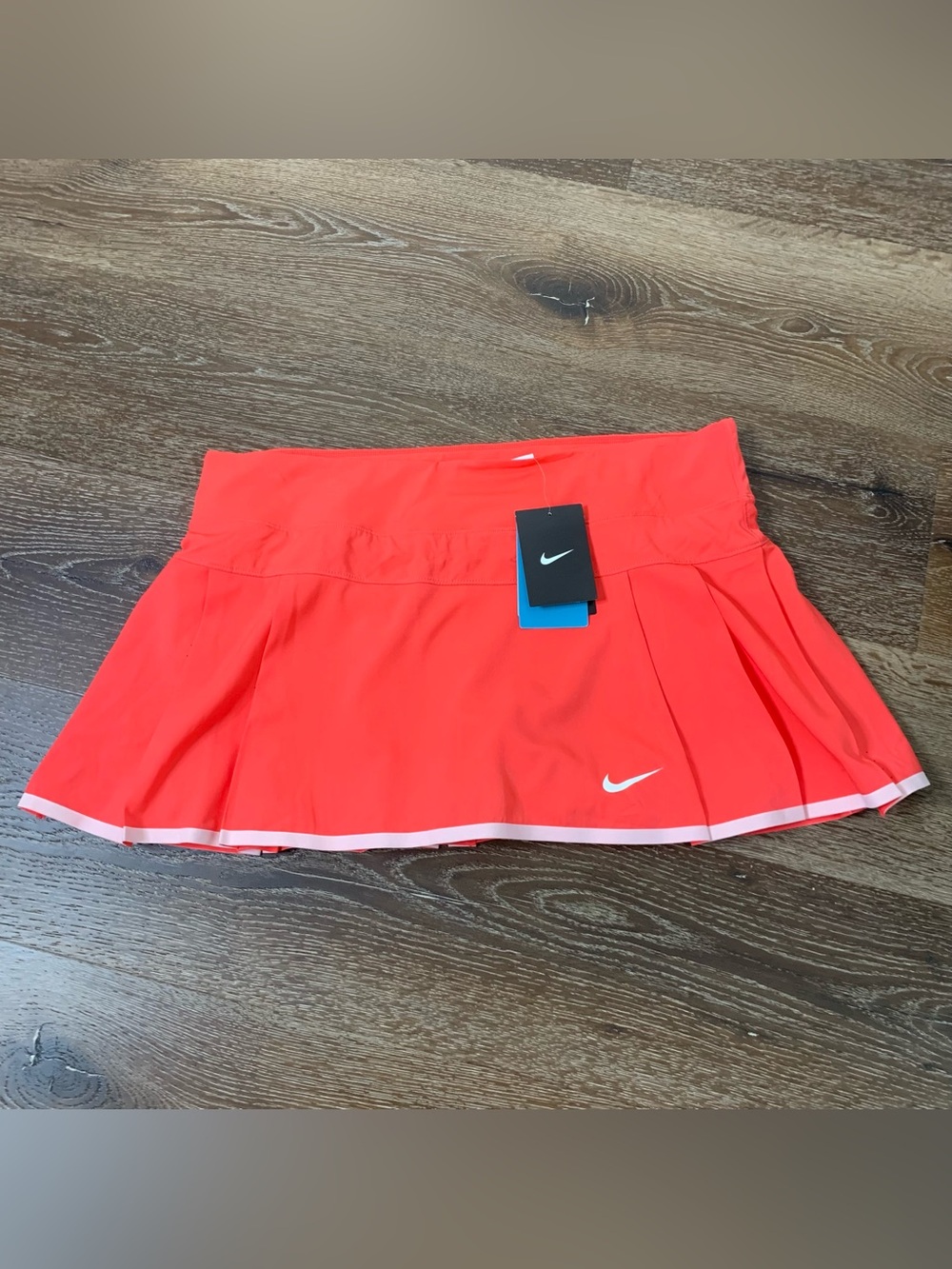 Nike Dri fit pink Maria pleated tennis skirt L NWT